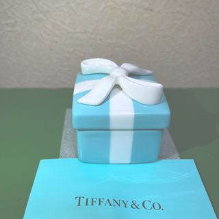 ティファニー(Tiffany & Co.)のTIFFANY & Co. 陶器　小物入れ(小物入れ)