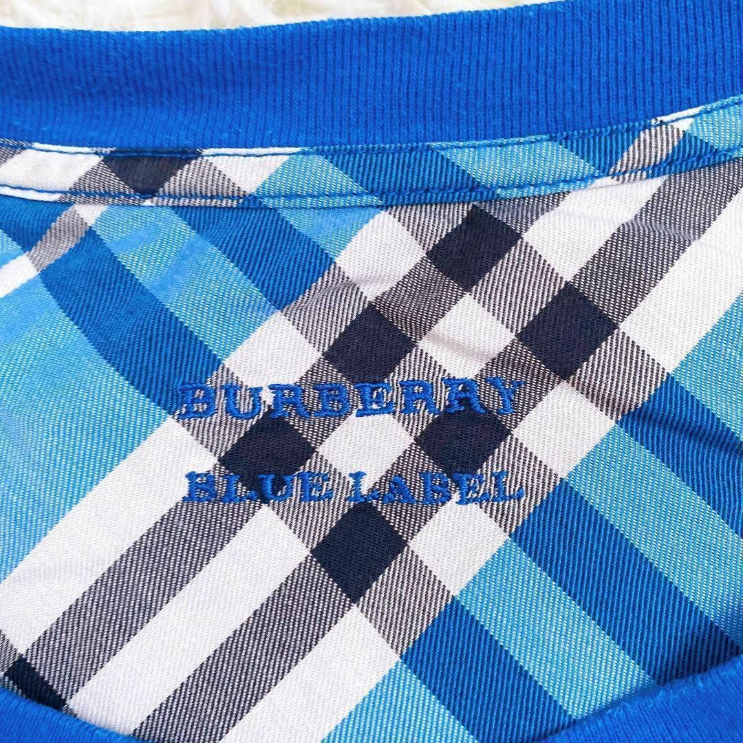 BURBERRY BLUE LABEL(バーバリーブルーレーベル)の【BURBERRY BLUELABEL】バーバリー ブルーレーベル（38） レディースのトップス(Tシャツ(半袖/袖なし))の商品写真