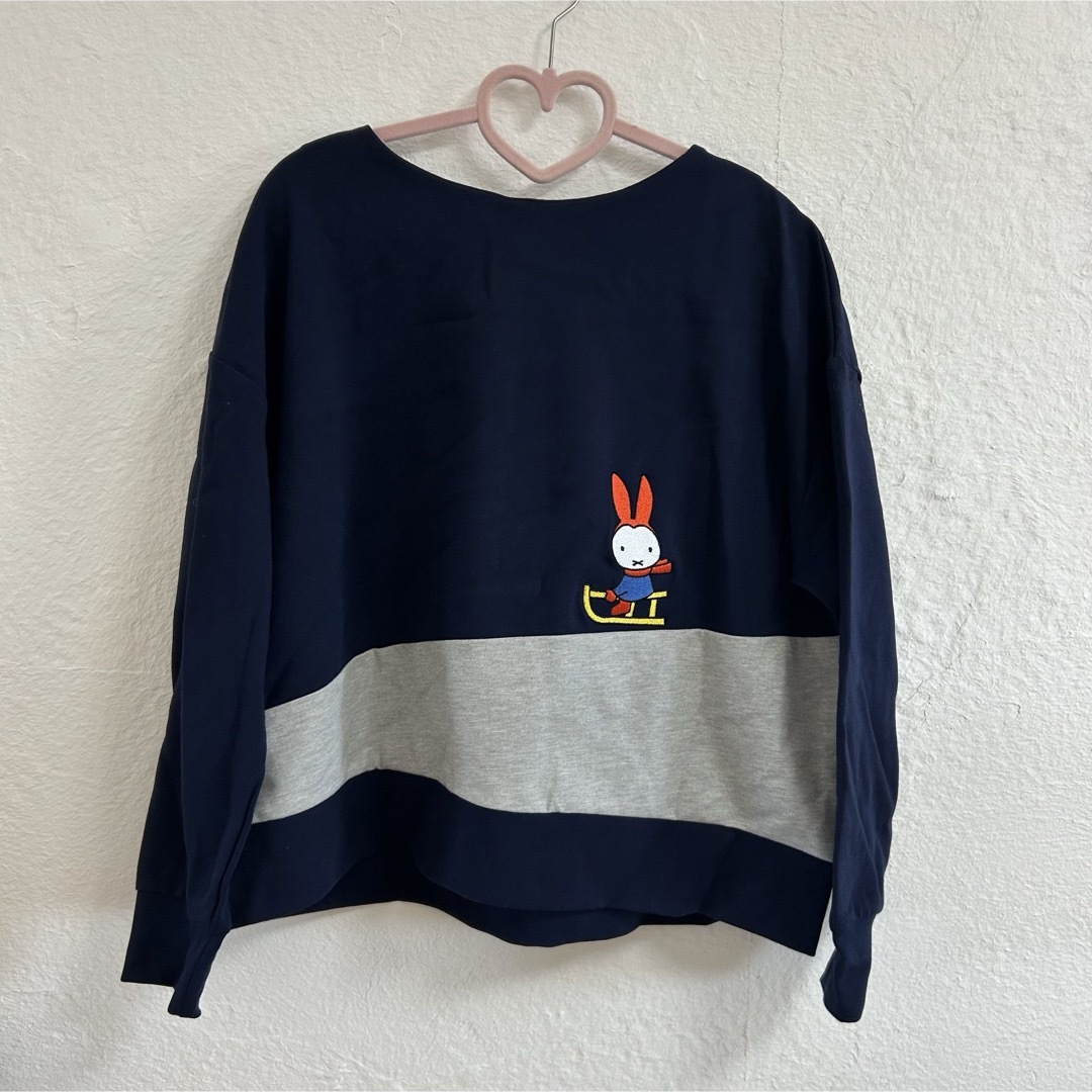 Design Tshirts Store graniph(グラニフ)のグラニフ　miffy トレーナー レディースのトップス(トレーナー/スウェット)の商品写真