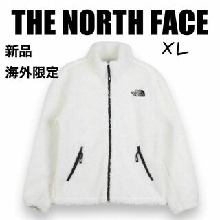 ザノースフェイス(THE NORTH FACE)の新品⭐️ノースフェイスフリースボアジャケット　ホワイト　XL 日本未入荷韓国限定(ブルゾン)