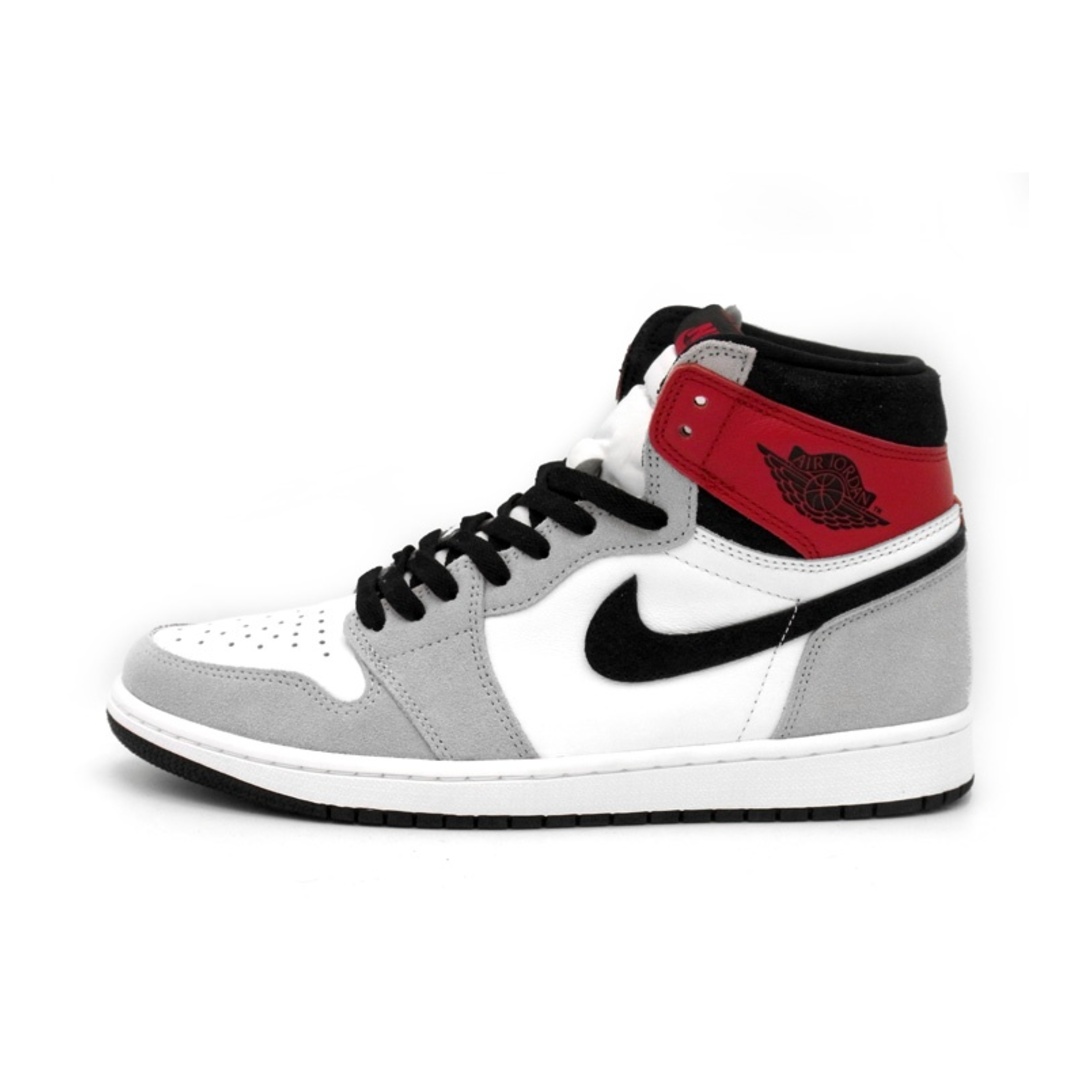 NIKE(ナイキ)のナイキ NIKE ■ 【 AIR JORDAN 1 HIGH OG LIGHT SMOKE GREY 555088 126 】 エア ジョーダン 1 ハイ ライト スモーク グレー スニーカー　f21244 メンズの靴/シューズ(スニーカー)の商品写真