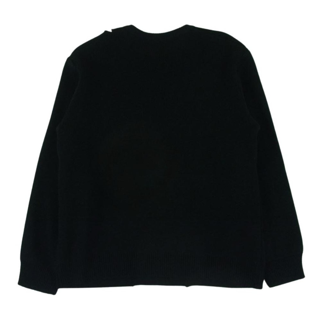 COMME des GARCONS(コムデギャルソン)のCOMME des GARCONS コムデギャルソン W28510 SHIRT シャツ カットワーク パッチワーク ニット セーター ブラック系 L【中古】 メンズのトップス(ニット/セーター)の商品写真