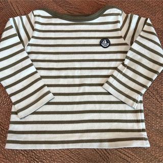 プチバトー(PETIT BATEAU)のプチバトー　ボーダー　カットソー(Tシャツ/カットソー)