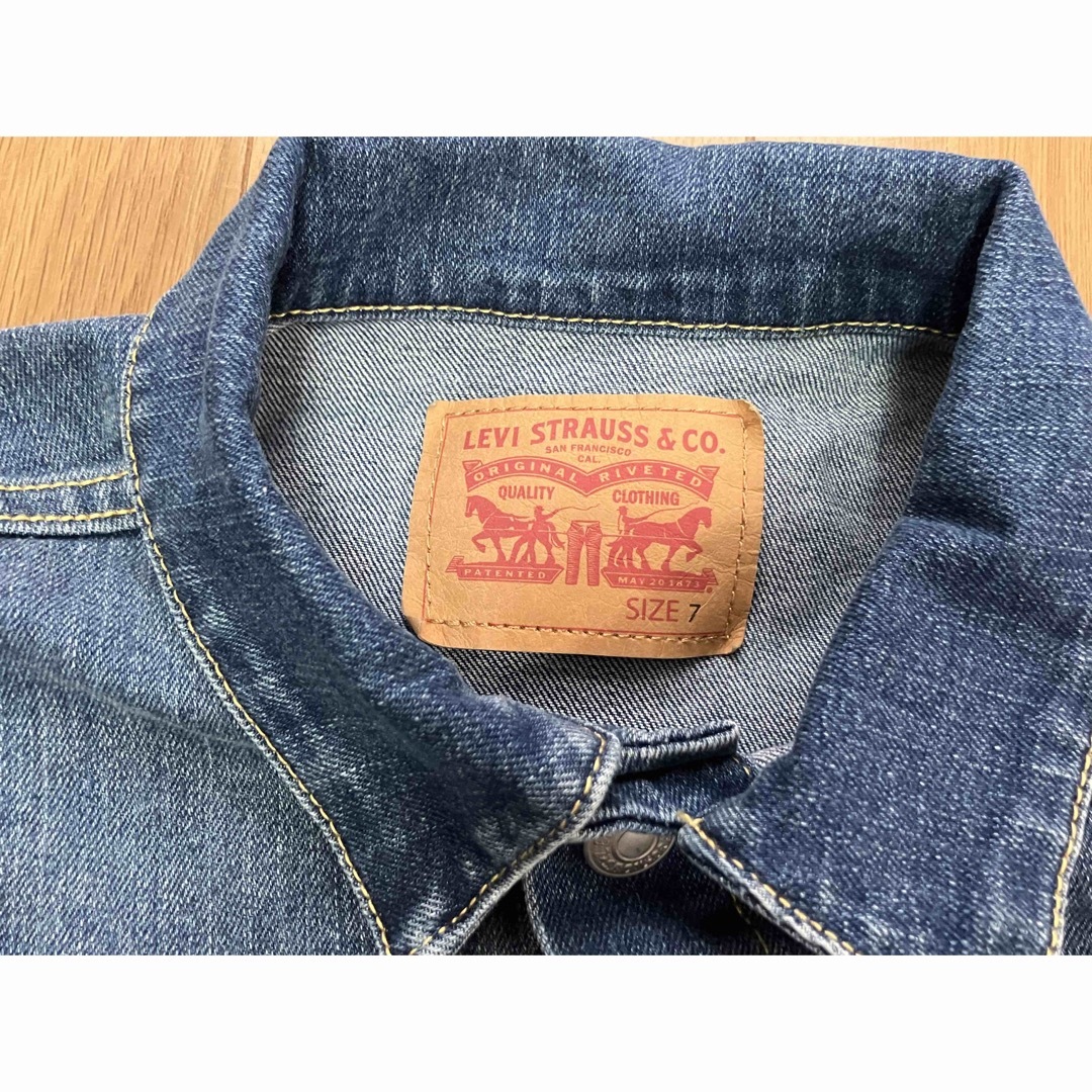 Levi's - LEVI'S リーバイス キッズ デニム ジャケット Gジャン Levi's - LEVI'S リーバイス キッズ デニム ジャケット Gジャン