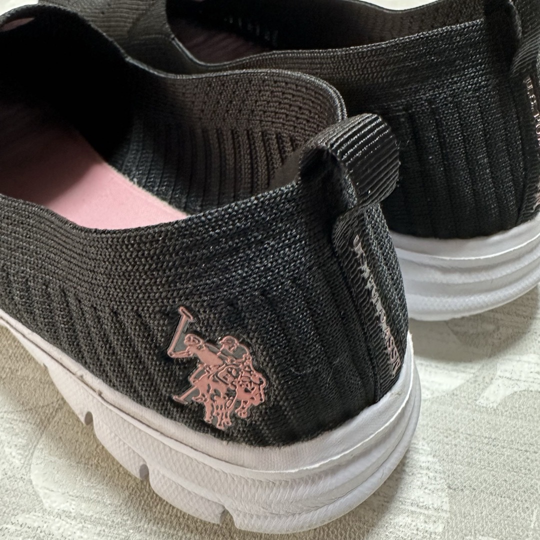 U.S. POLO ASSN.(ユーエスポロアッスン)の美品☆U.S.POLO ASSN.軽量スリッポン レディースの靴/シューズ(スリッポン/モカシン)の商品写真