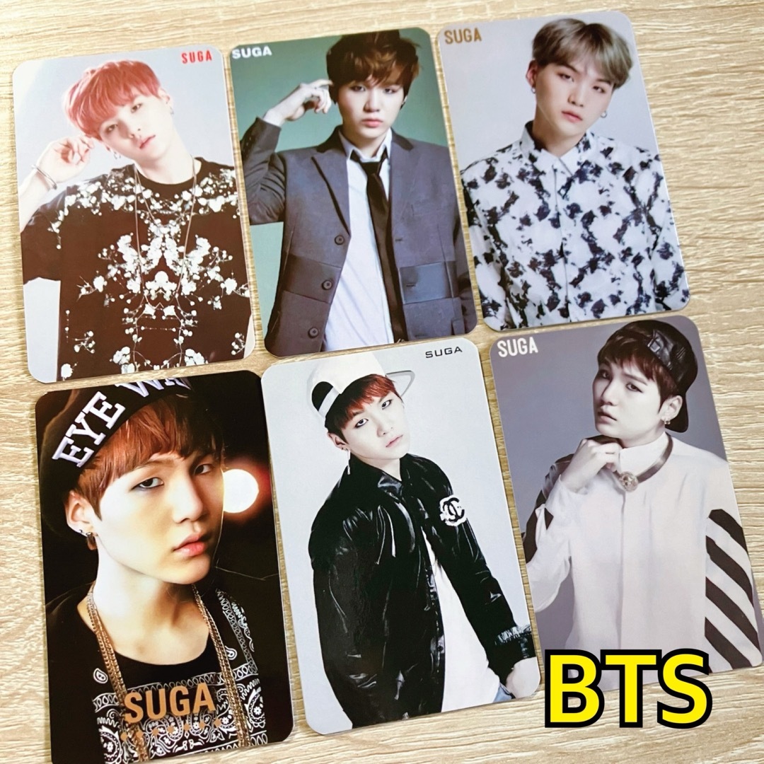 BTS danger youth 等 レア✨ トレカ 6枚セット シュガ エンタメ/ホビーのタレントグッズ(アイドルグッズ)の商品写真