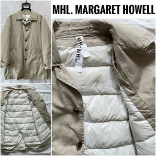 MHL. - MHL. マーガレットハウエル ダウンライナー付き ステンカラーコート S