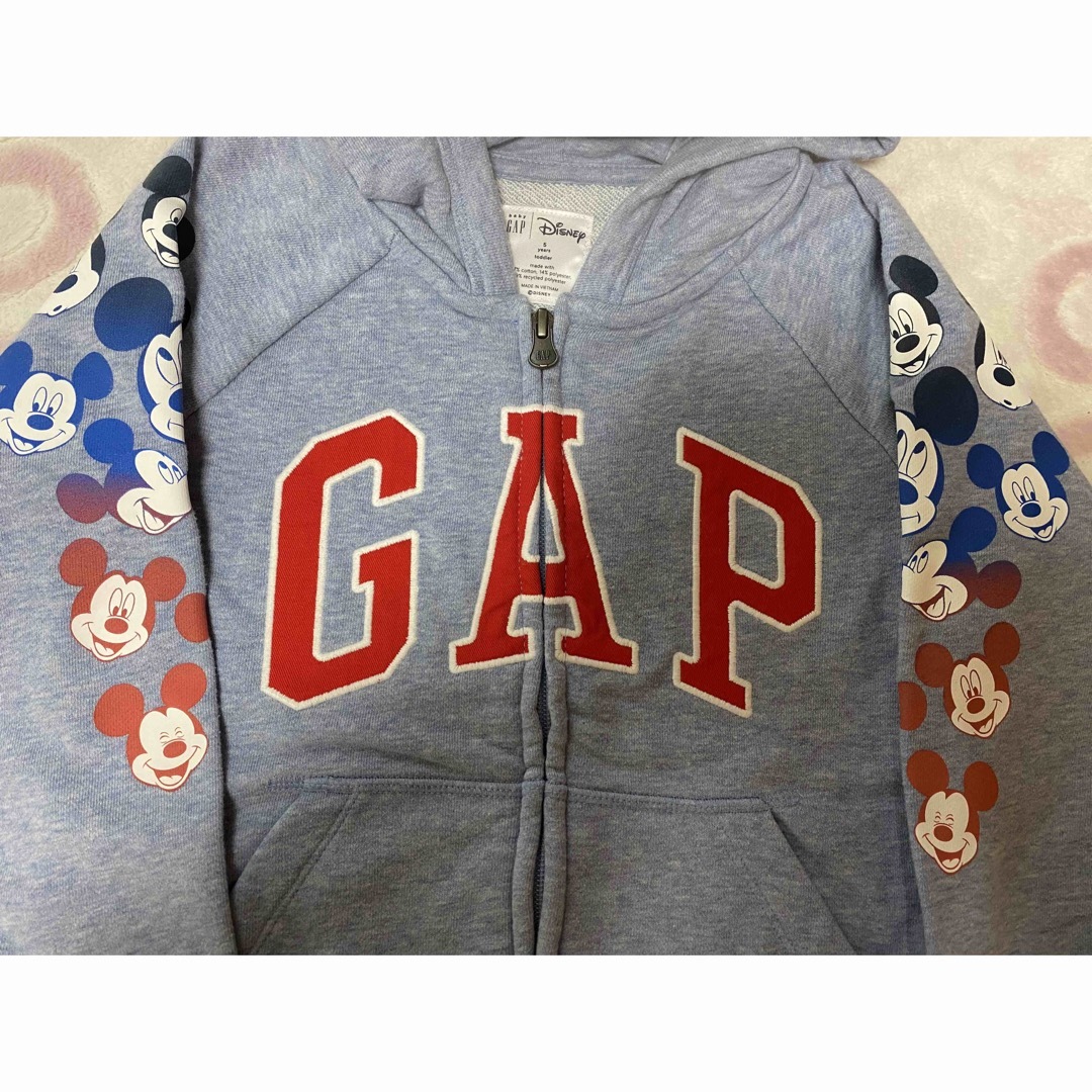 GAP(ギャップ)の★2回のみ着用★GAP★ミッキー★ディズニー★5years★110cm★ キッズ/ベビー/マタニティのキッズ服男の子用(90cm~)(ジャケット/上着)の商品写真