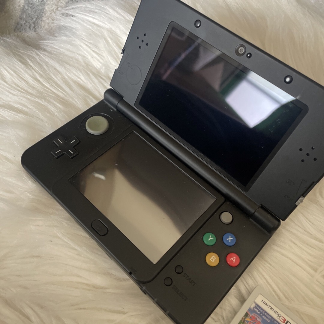ニンテンドー3DS(ニンテンドー3DS)のNewニンテンドー3DS Nintendo 3DS ブラック 任天堂 ゲーム機 エンタメ/ホビーのゲームソフト/ゲーム機本体(携帯用ゲーム機本体)の商品写真