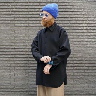 コモリ(COMOLI)の23AW NICENESS ナイスネス WALLY M 極美品(シャツ)