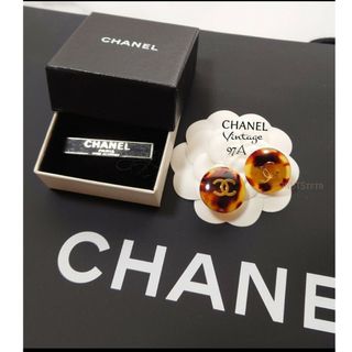 CHANEL - 美品!*★1997❣ヴィンテージ希少★CHANEL★シャネルべっ甲柄イヤリング