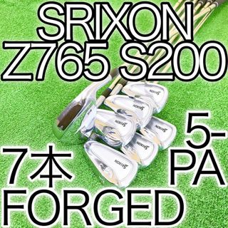 スリクソン(Srixon)のキ21★SRIXON Z765 7本アイアンセット S DUNLOP スリクソン(クラブ)