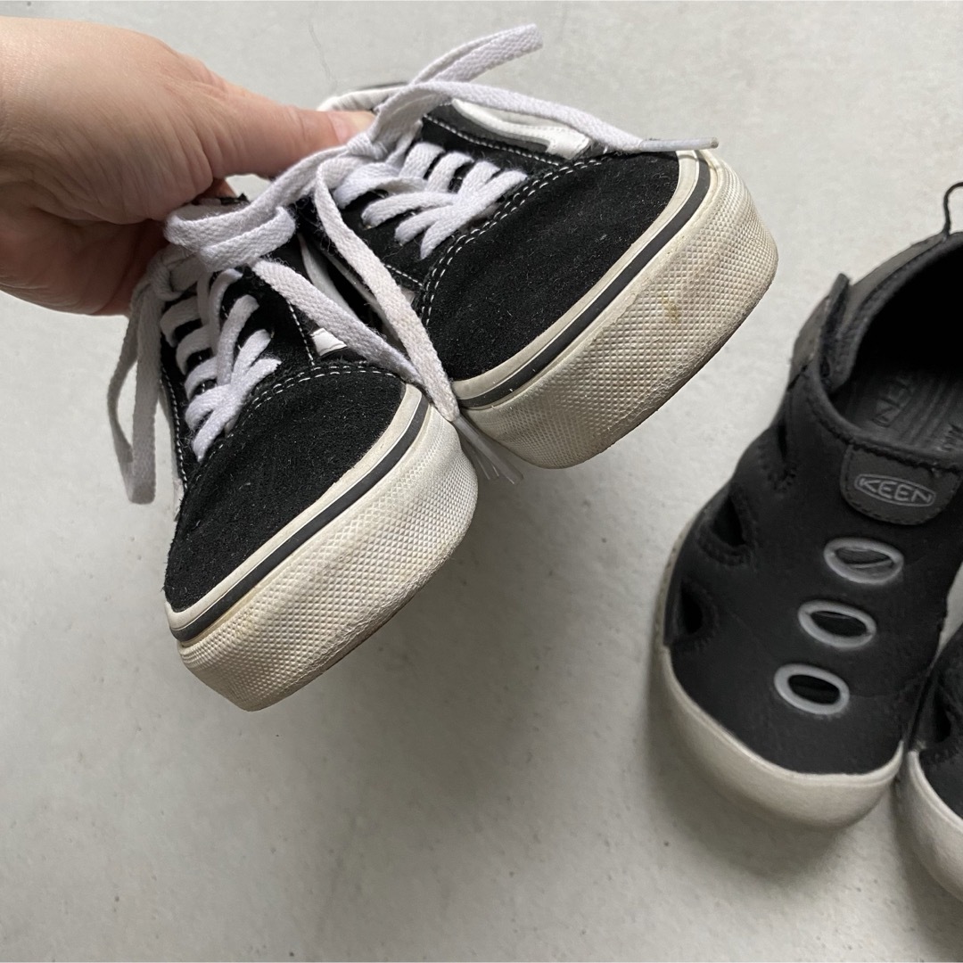 KEEN(キーン)のVANS KEEN 2足セット キッズ/ベビー/マタニティのキッズ靴/シューズ(15cm~)(サンダル)の商品写真