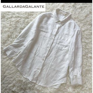 ガリャルダガランテ(GALLARDA GALANTE)のガリャルダガランテ白シャツ(シャツ/ブラウス(長袖/七分))