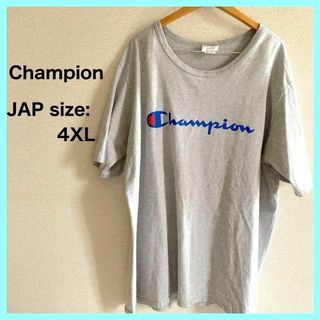 チャンピオン(Champion)のChampion チャンピオン Tシャツ 半袖 グレー ビッグシャツ 4XL(Tシャツ/カットソー(半袖/袖なし))