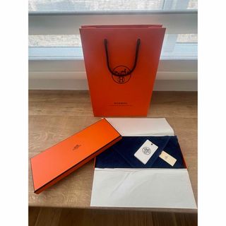 エルメス(Hermes)のHERMES タオルハンカチ　新品タグ付き(タオル/バス用品)