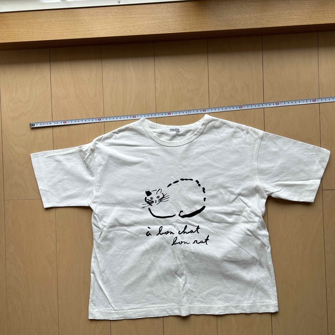 quatre saisons(キャトルセゾン)のキャトルセゾン　カットソー　Tシャツ レディースのトップス(Tシャツ(半袖/袖なし))の商品写真