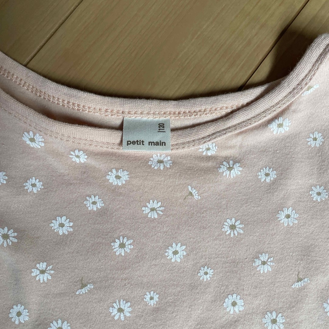 petit main(プティマイン)のpetit mainロンT キッズ/ベビー/マタニティのキッズ服女の子用(90cm~)(Tシャツ/カットソー)の商品写真