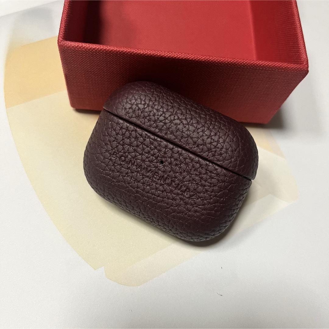 BONAVENTURA(ボナヴェントゥーラ)のエアポッズプロ ケース シュリンクレザー (AirPods Pro) スマホ/家電/カメラのオーディオ機器(ヘッドフォン/イヤフォン)の商品写真