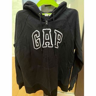 GAP - gap ジップパーカー 黒