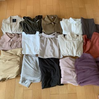 ダブルクローゼット(w closet)のオフィスカジュアル　きれいめ　通勤　通学♡レディース　まとめ売り　コーデ売り(セット/コーデ)