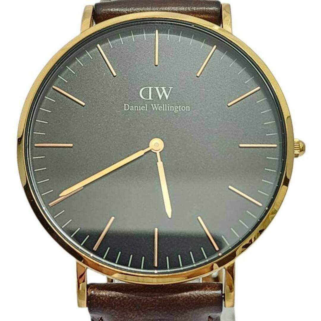 Daniel Wellington(ダニエルウェリントン)のDaniel Wellington ダニエルウェリントン K40RB54 74852085095 腕時計 クォーツ Classic Black メンズ 【中古品】 22403K304 メンズの時計(腕時計(アナログ))の商品写真