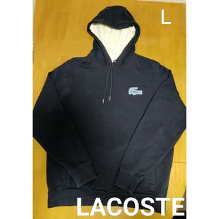 ラコステ(LACOSTE)の【№533】♥ラコステ LACOSTE ミドルワニロゴスウェットパーカ Lサイズ(パーカー)