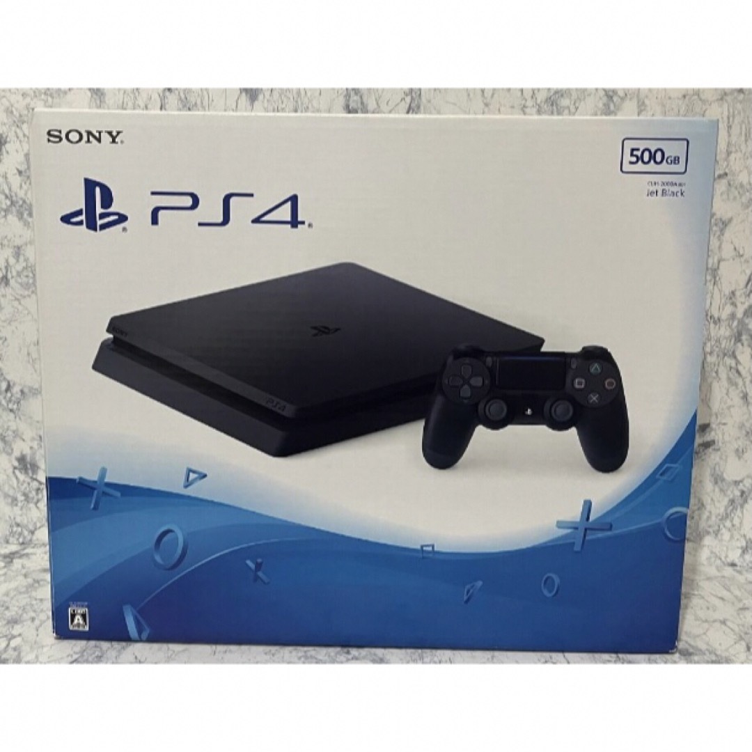 PS4 本体 500GB ジェットブラック CUH-2000A エンタメ/ホビーのゲームソフト/ゲーム機本体(家庭用ゲーム機本体)の商品写真