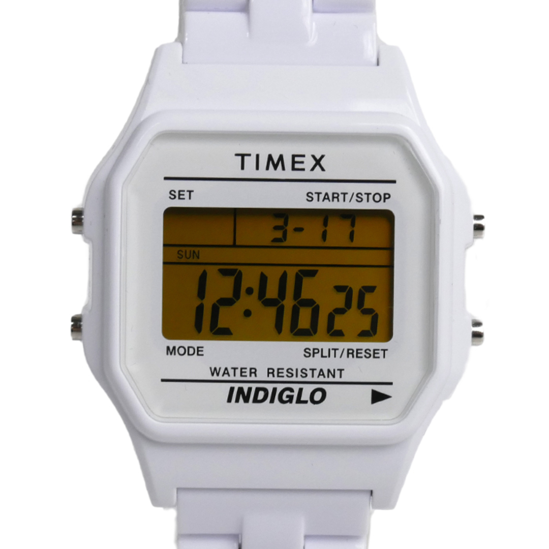 TIMEX(タイメックス)のTIMEX タイメックス クラシック タイル コレクション 腕時計 電池式 ホワイト TW2V20100VK メンズ【未使用】【買取品】 メンズの時計(腕時計(デジタル))の商品写真