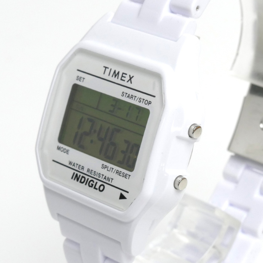 TIMEX(タイメックス)のTIMEX タイメックス クラシック タイル コレクション 腕時計 電池式 ホワイト TW2V20100VK メンズ【未使用】【買取品】 メンズの時計(腕時計(デジタル))の商品写真