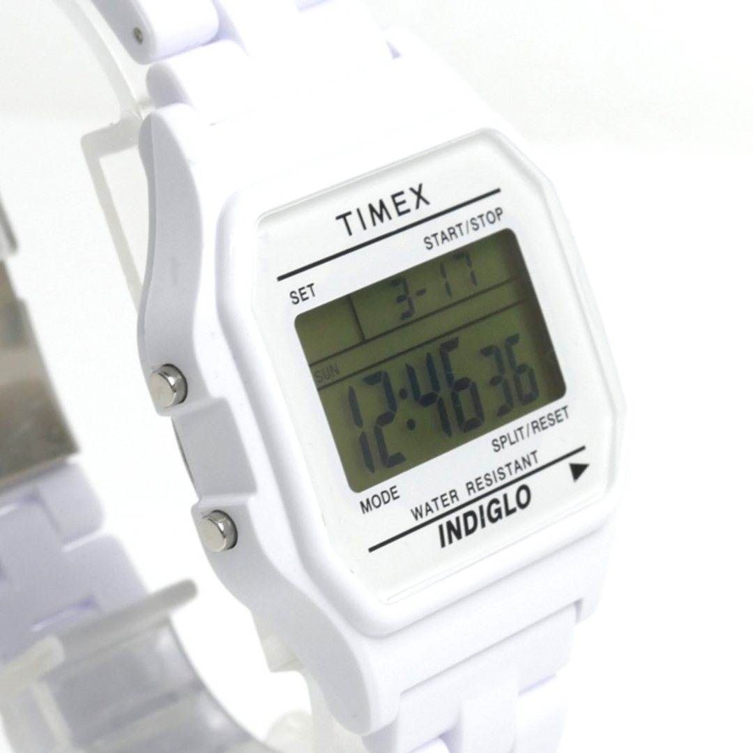 TIMEX(タイメックス)のTIMEX タイメックス クラシック タイル コレクション 腕時計 電池式 ホワイト TW2V20100VK メンズ【未使用】【買取品】 メンズの時計(腕時計(デジタル))の商品写真