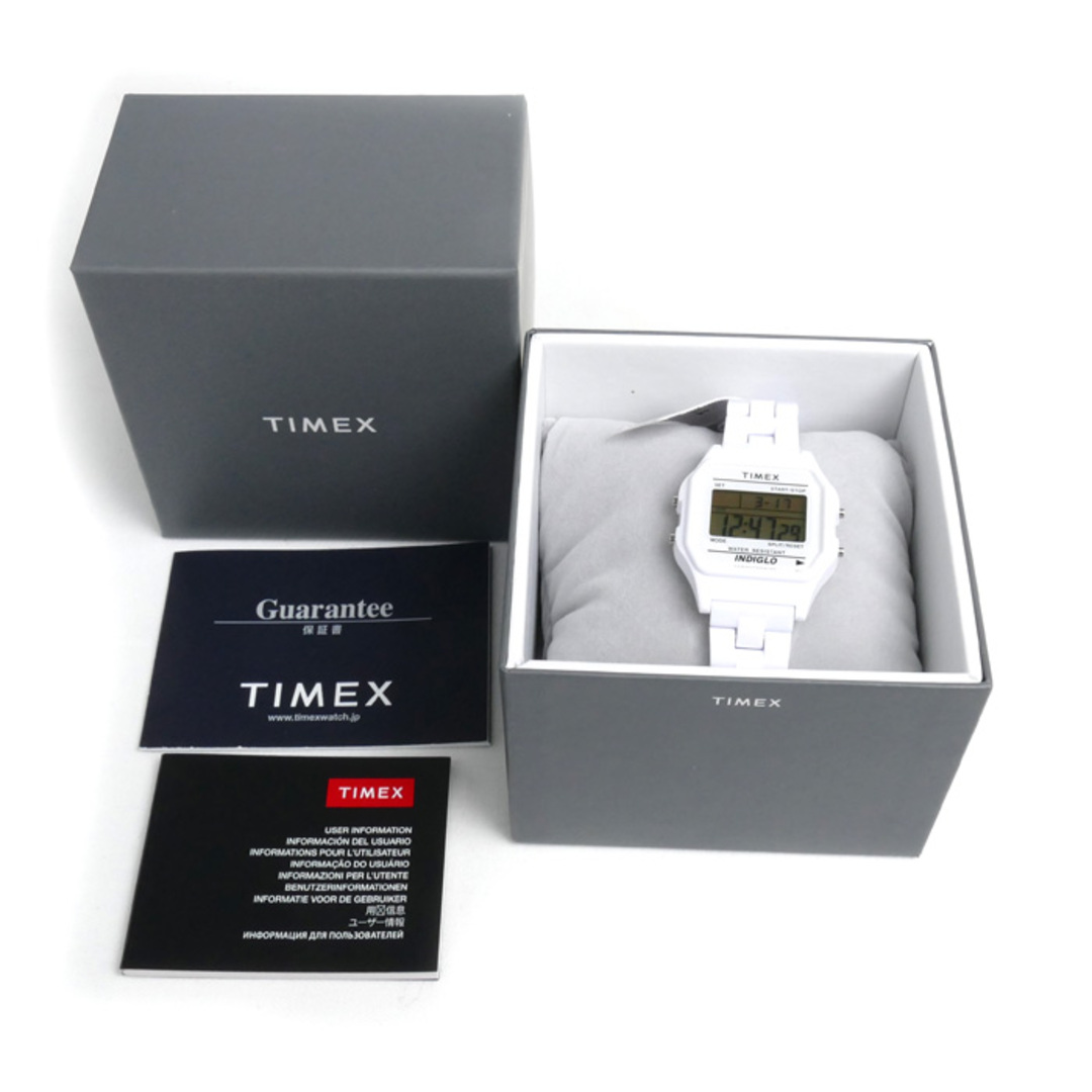 TIMEX(タイメックス)のTIMEX タイメックス クラシック タイル コレクション 腕時計 電池式 ホワイト TW2V20100VK メンズ【未使用】【買取品】 メンズの時計(腕時計(デジタル))の商品写真