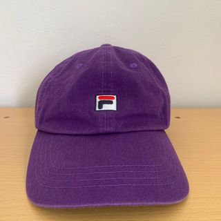 フィラ(FILA)のFILA  紫 キャップ         tt(キャップ)