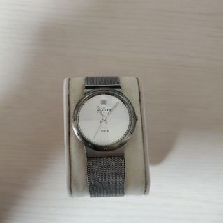 SKAGEN - スカーゲン SKW6241 腕時計 4針 ネイビー文字盤 動作品