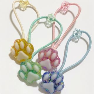 429】一輪花ポニーフック✤翡翠の通販|ラクマ