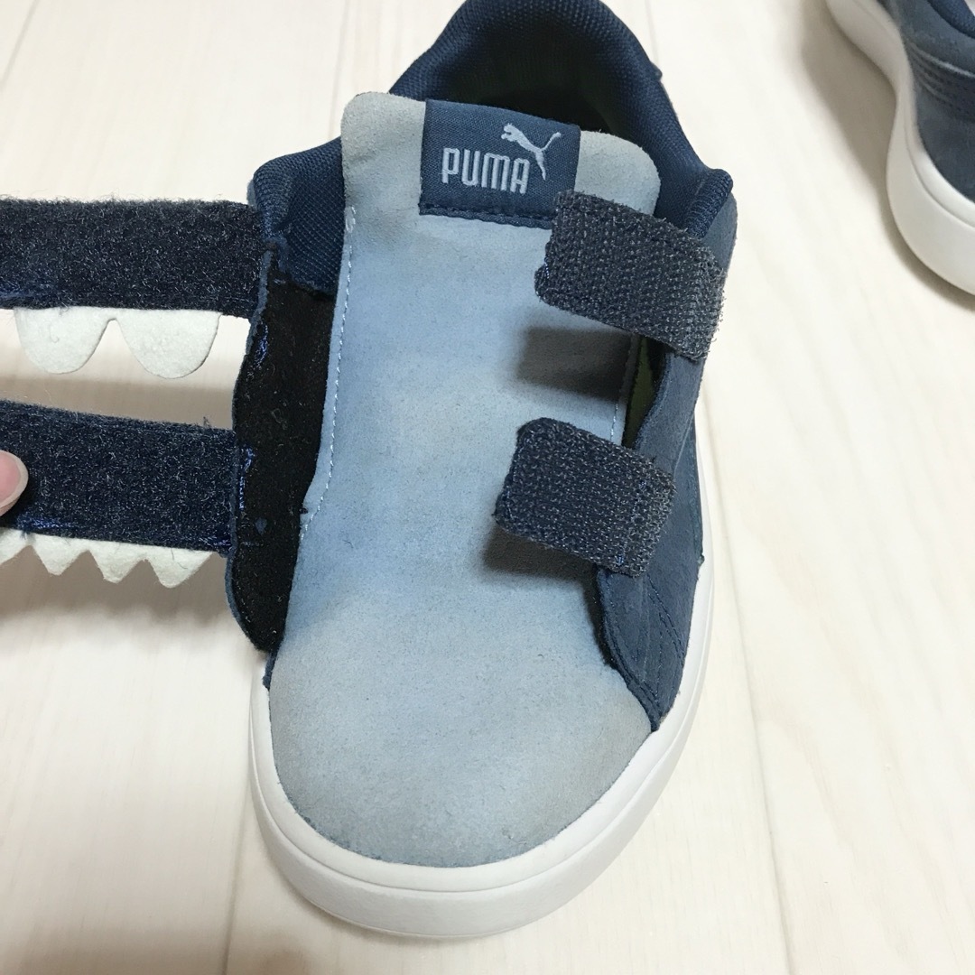 PUMA(プーマ)のPUMA スニーカー 19cm smash v2 モンスター ブルー キッズ/ベビー/マタニティのキッズ靴/シューズ(15cm~)(スニーカー)の商品写真