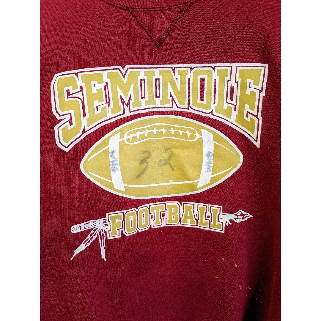 BEAMS(ビームス)の80's〜 SEMINOLE FOOTBALL PRINT SWEATSHIRT メンズのトップス(スウェット)の商品写真