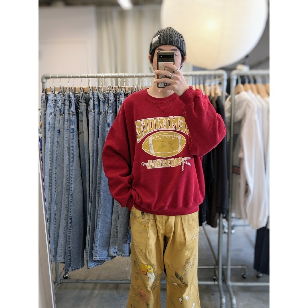 BEAMS(ビームス)の80's〜 SEMINOLE FOOTBALL PRINT SWEATSHIRT メンズのトップス(スウェット)の商品写真