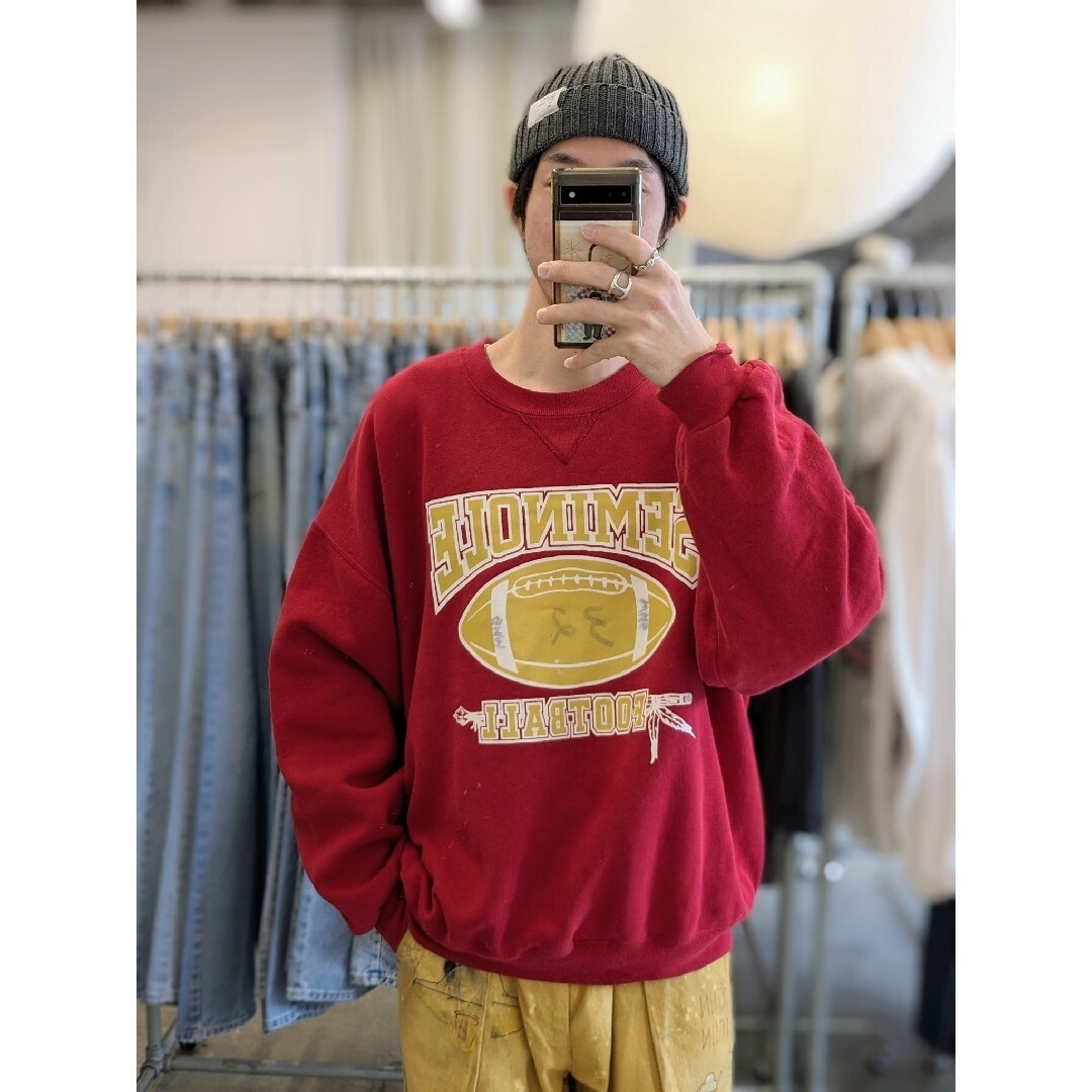 BEAMS(ビームス)の80's〜 SEMINOLE FOOTBALL PRINT SWEATSHIRT メンズのトップス(スウェット)の商品写真