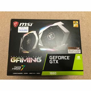 MSI GTX1660 GAMING 6G(PCパーツ)