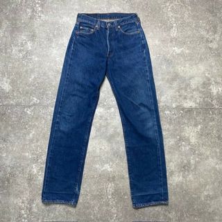 リーバイス(Levi's)の90’s Levi’s 501 W29 デニムパンツ ストレート USA製 BIG-E 赤耳 刻印555 バレンシア ヴィンテージ(デニム/ジーンズ)