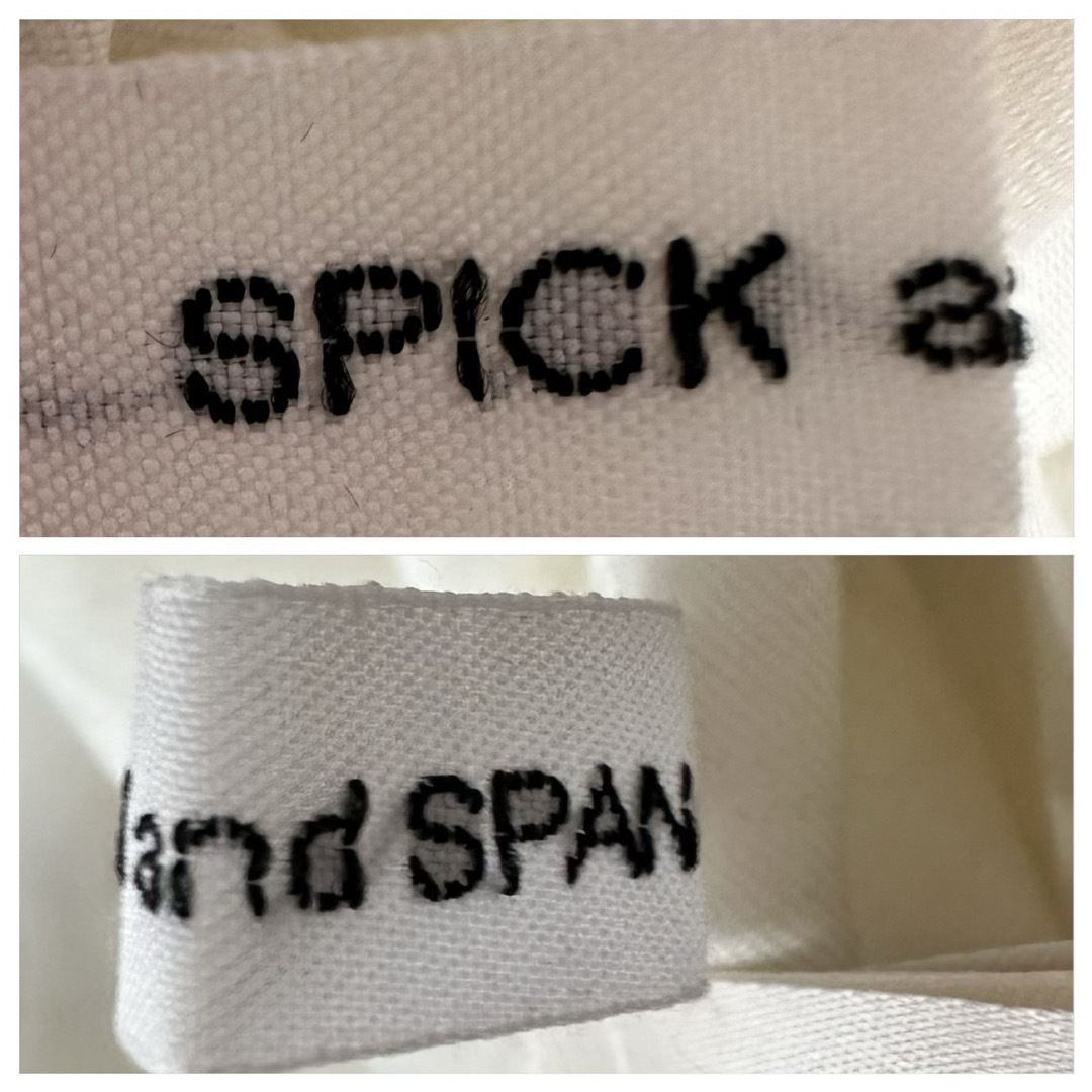 Spick & Span(スピックアンドスパン)のSPCK and SPAN スピック＆スパン シフォン ドット ウエストゴム レディースのワンピース(ひざ丈ワンピース)の商品写真