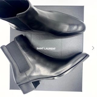 Saint Laurent - 【極美品】SAINT LAURENT クラシックワイアット40 チェルシーブーツ