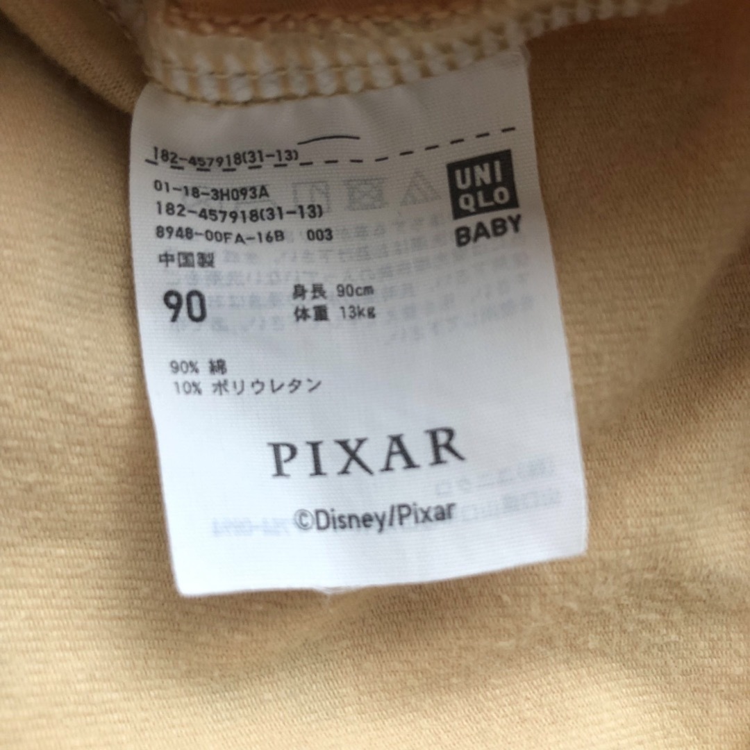 UNIQLO(ユニクロ)のトイストーリー　レギンス　90サイズ　 キッズ/ベビー/マタニティのキッズ服女の子用(90cm~)(パンツ/スパッツ)の商品写真