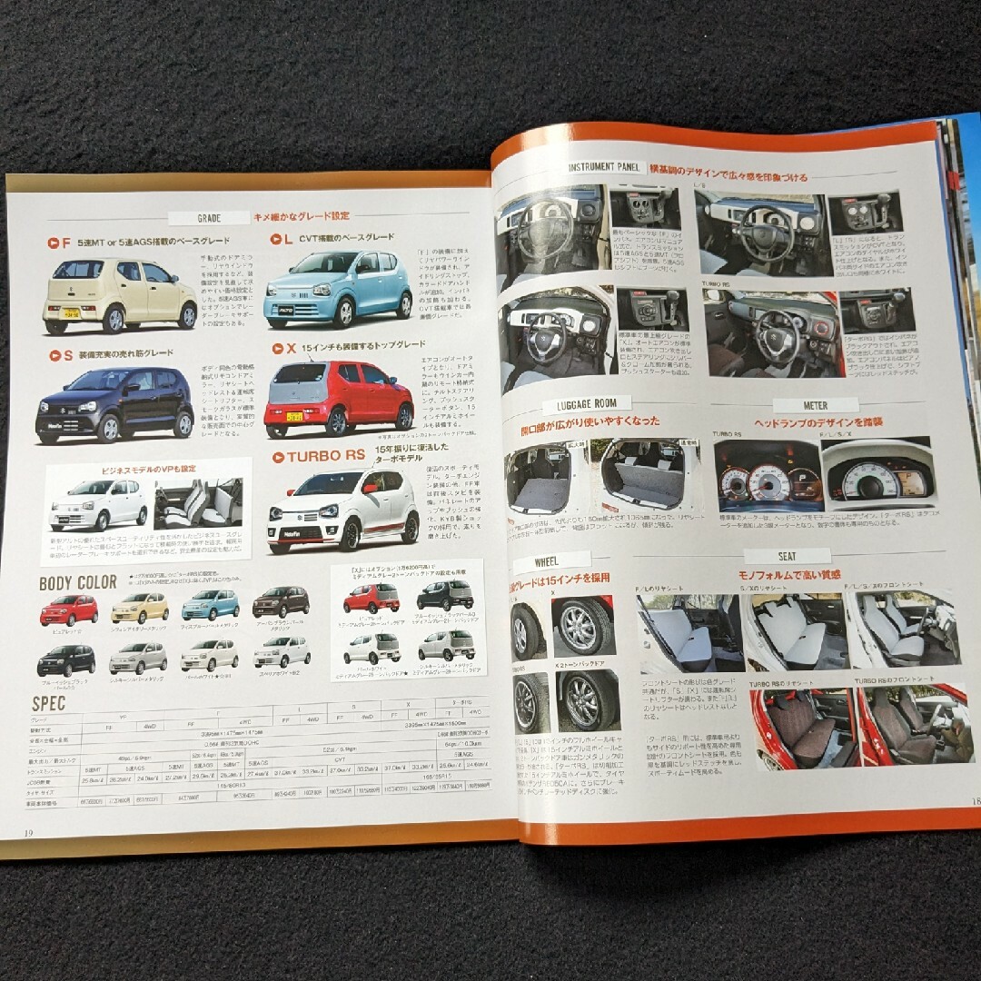 新型　アルトのすべて　ドレスアップパーツ　カタログ　ターボRS スズキ　軽自動車 エンタメ/ホビーの雑誌(車/バイク)の商品写真