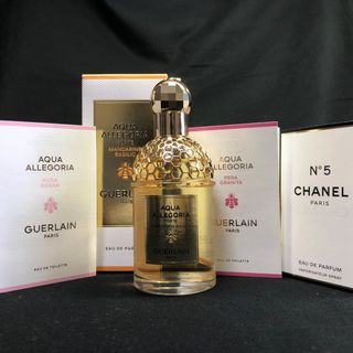 ゲラン(GUERLAIN)のゲラン　アクアアレゴリア　マンダリンバジリックフォルテ　シャネルN5 1.5ml(香水(女性用))