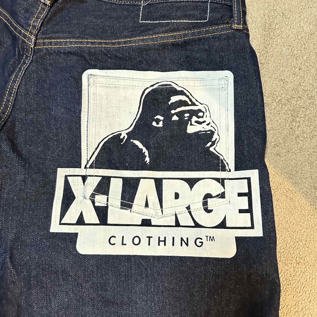 XLARGE(エクストララージ)のX-LARGE ハーフパンツ メンズのパンツ(デニム/ジーンズ)の商品写真