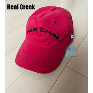 ヒールクリーク(Heal Creek)のHeal Creek キャップ 帽子 メンズ ゴルフウェア★新品(ウエア)