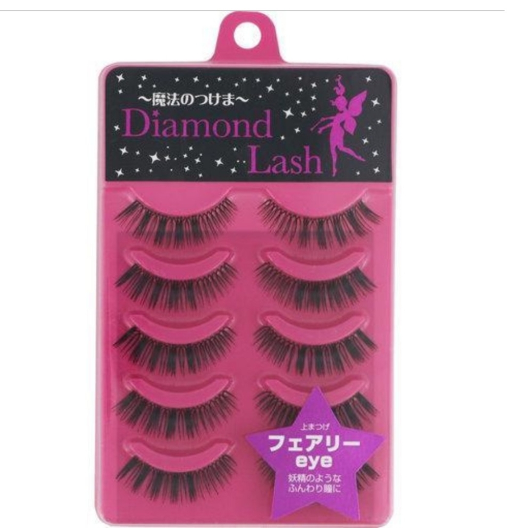 Diamond Lash(ダイヤモンドラッシュ)の未使用 ダイヤモンドラッシュ フェアリーアイ つけまつげ 5P アイラッシュ コスメ/美容のベースメイク/化粧品(つけまつげ)の商品写真