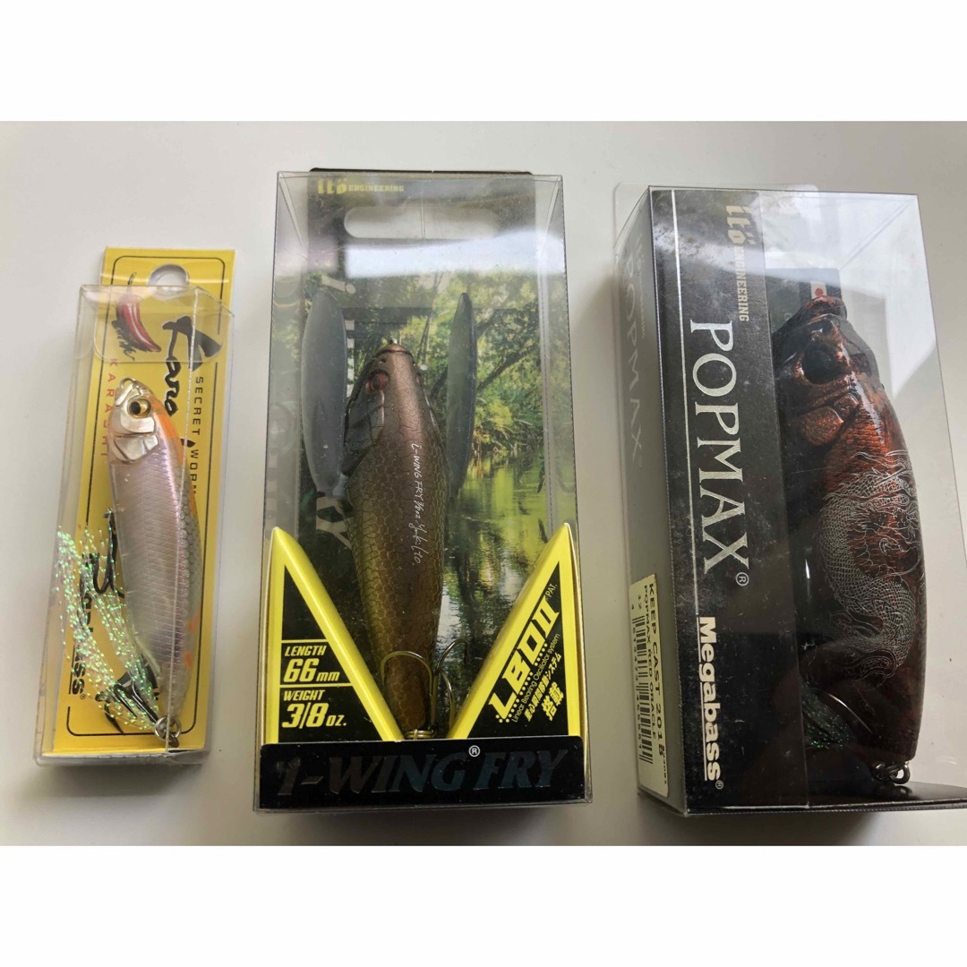 Megabass(メガバス)のメガバス  トップ系　レアカラー３個セット スポーツ/アウトドアのフィッシング(ルアー用品)の商品写真